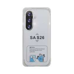 Capa Duro de Silicone para Samsung Galaxy S26 Transparente